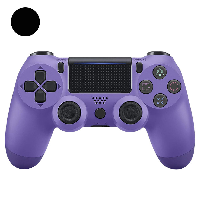 Control Inalámbrico Bluetooth P4 de ABS con Doble Motor de Vibración para Consola P4 y PC