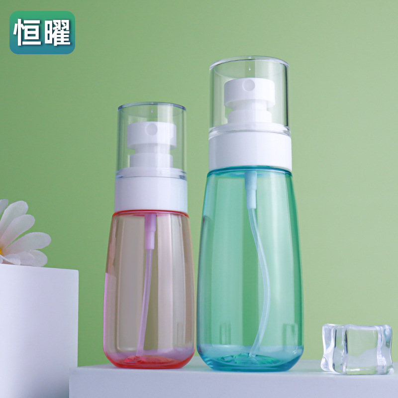 旅行便携细雾瓶子60ml喷雾瓶PET塑料化妆品包材100mlUPG喷雾瓶