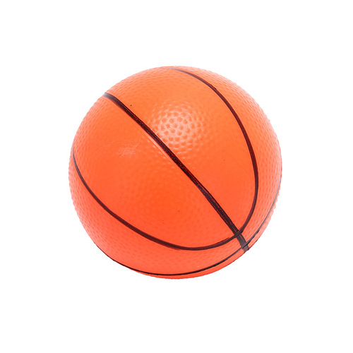 Mini basketball 10CM inflatable PVC hand-caught elastic ball kindergarten baby indoor and outdoor interactive toy ball