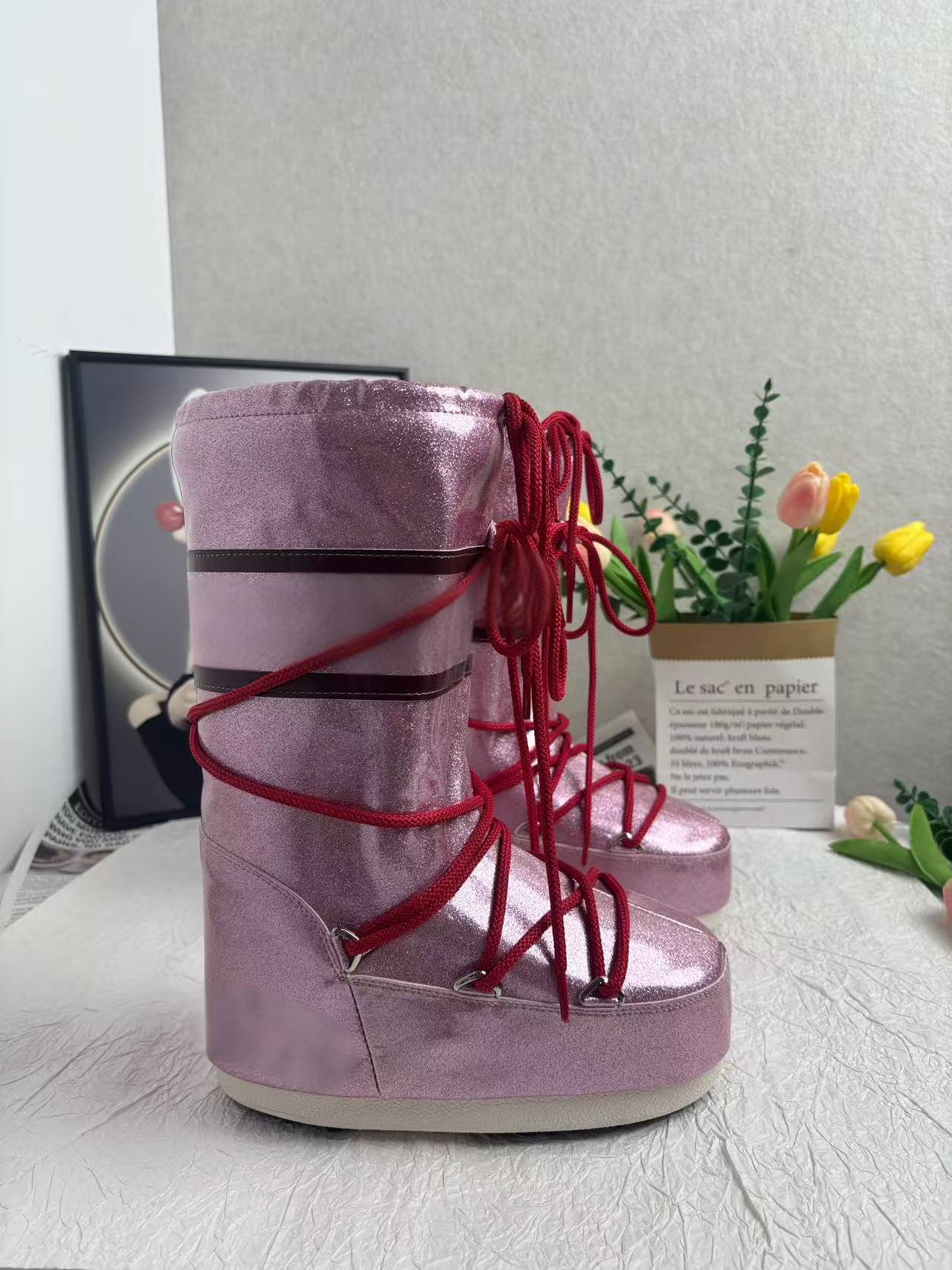 핑크 글로시 하이 튜브 5023