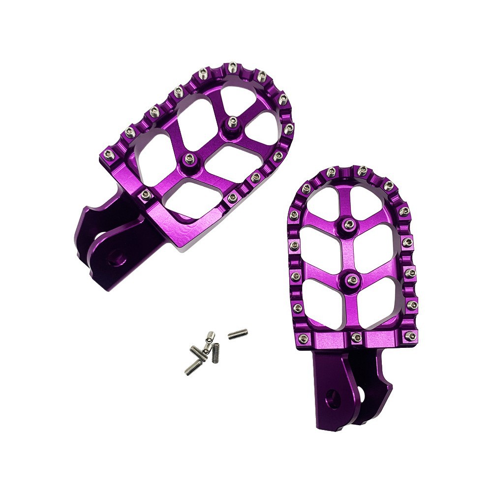 Pedal de Aleación de Aluminio CNC Antideslizante para Vehículo Todoterreno Eléctrico Qiu Long Light Bee X, Accesorios de Modificación