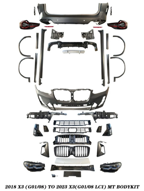 Подходит для BMW X3 G01/G08 Старый Новый F97 M5 полный комплект большого окружающего комплекта с фарами переднего и заднего бампера