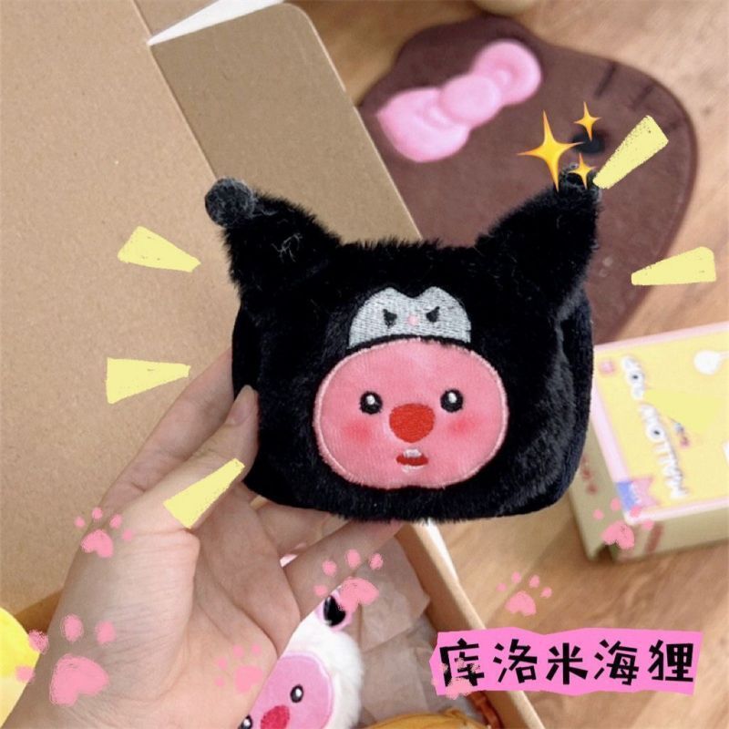 新品ラウンド可爱いカピバラぬいぐるみ小銭入れカピバラバッグストラップ男女収納非ギシギシ呼び金|undefined