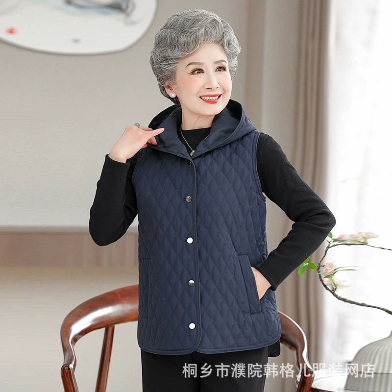 Новый жакет среднего и пожилого возраста жилет мама весна и осень