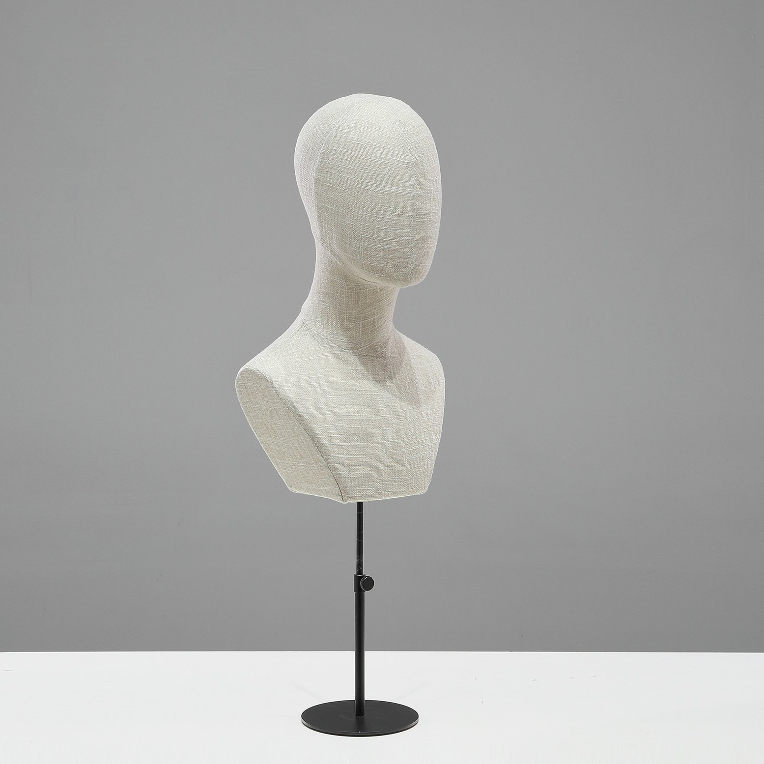 Cabeza de mujer vacía marco de desarrollo sombrero bufandas espuma de espuma de ventana accesorios de visualización de pin fotógrafo base de banda de cabeza image 46