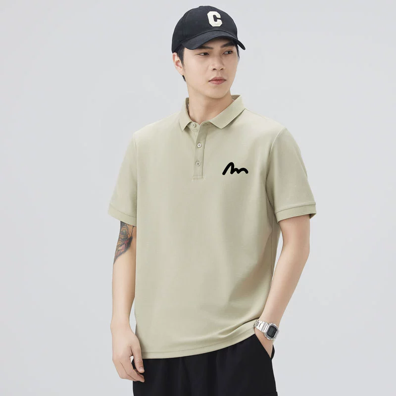 Summer three dimensional thin polo, T-shirt, with short sleeve, oversize