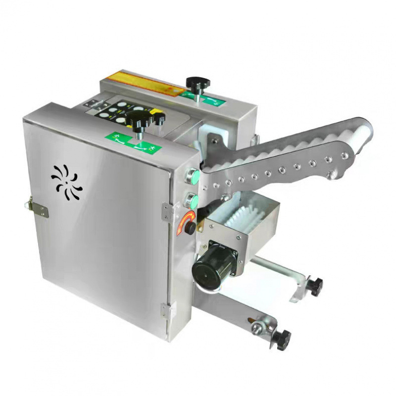 Máquina de cuero de dumpling automática comercial imitación de mano de la jaula de bolón de pan