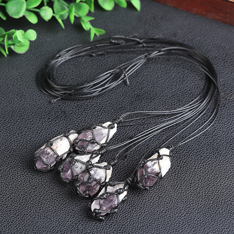 natural water with amethyst