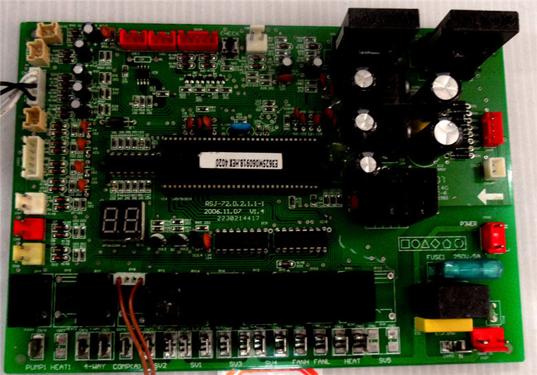 Air energy indoor mainboard central air conditioning indoor Main Control Board RSJ-300/S-820-B US * air conditioning mainboard