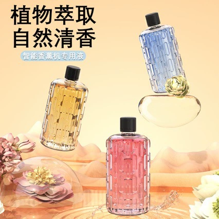 Automatic Ultrasonic Aroma Diffuser PW3, LED Display, Refillable Perfume Bottle (Car/Wall)