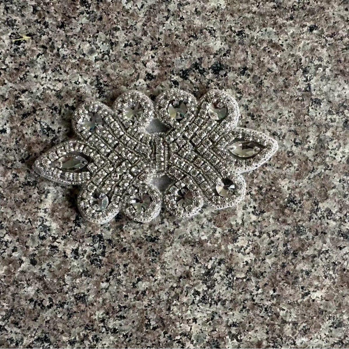 欧美风花朵背胶布贴衣服补丁镶嵌水钻钉珠手工辅料雪地靴子装饰