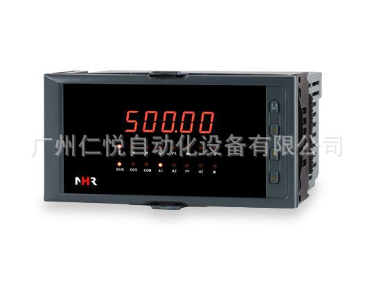 NHR-3100A-V-X/X/X/X-A虹润单相电量表交流电压表可编程智能仪表