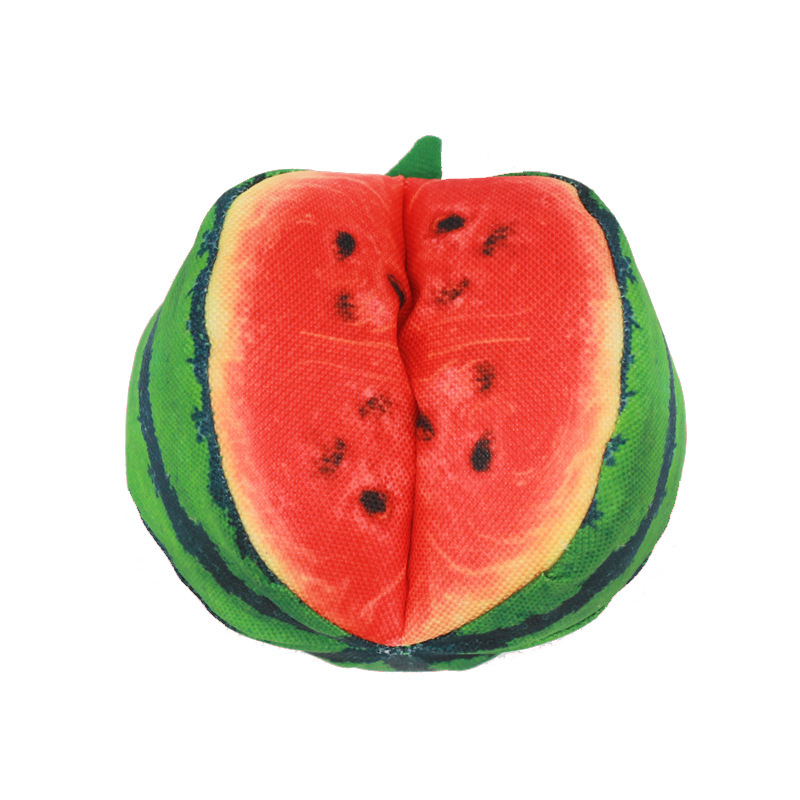 Watermelon with missing pieces