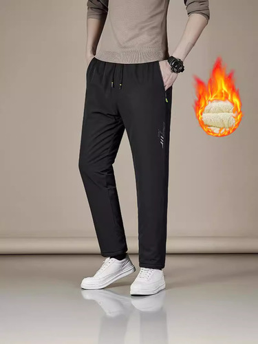 Winter Warmth Lamb Fleece Cotton Pants Waterproof Fleece Lined Thick Outerwear for Northeast China -40°C Cold Proofing Thick Cold Protection