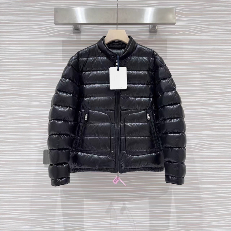 Acorus Lightweight Men's Short Hooded down Jacket Men's Thin Stand Collar Winter Jacket 06