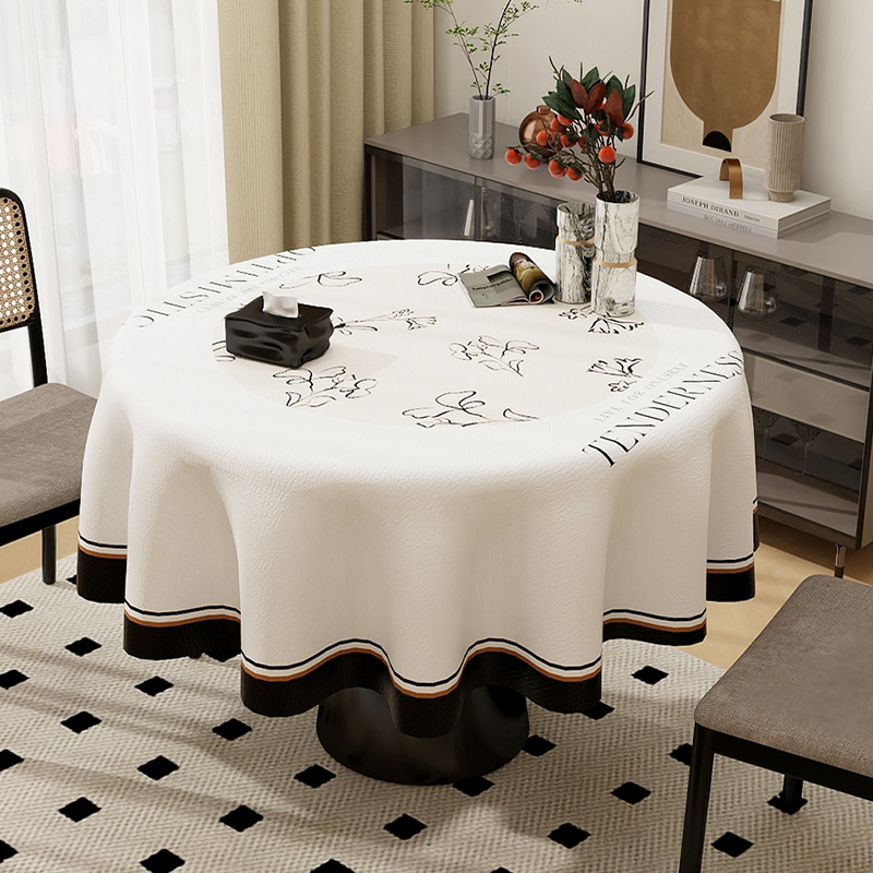 French support / Diameter 90cm-round tablecloth