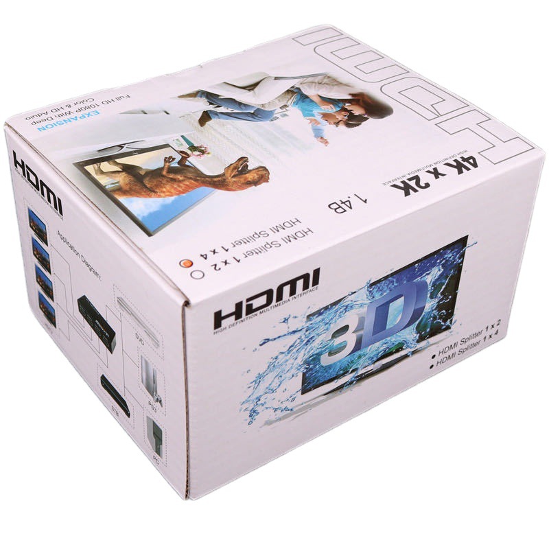 HDMI assignor HDMI1 points 4 allocator 1.4 4K 2K HDMI 1x4 allocation device HDMI assignor HDMI1 points 4 allocator 1.4 4K 2K HDMI 1x4 allocation device