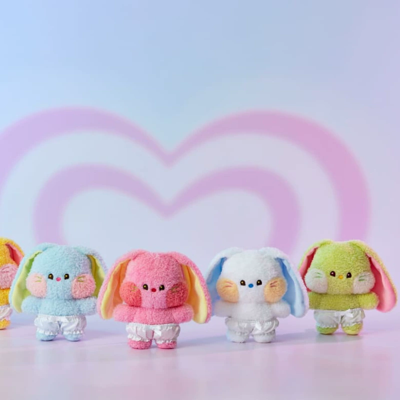 [跨境NJS毛绒兔子公仔BUNINI COSTUME PLUSH玩偶Minji Haerin娃娃]