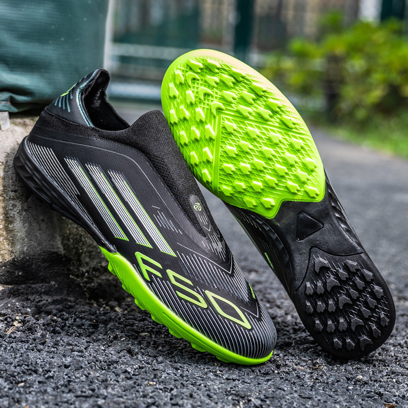 Zapatos de Fútbol de Corte Bajo F50 de TPU y Caucho Transpirable para Césped Artificial
