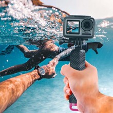 适用于大疆gopro 9浮力棒自拍杆 OSMO ACTION 2手把运动相机配件