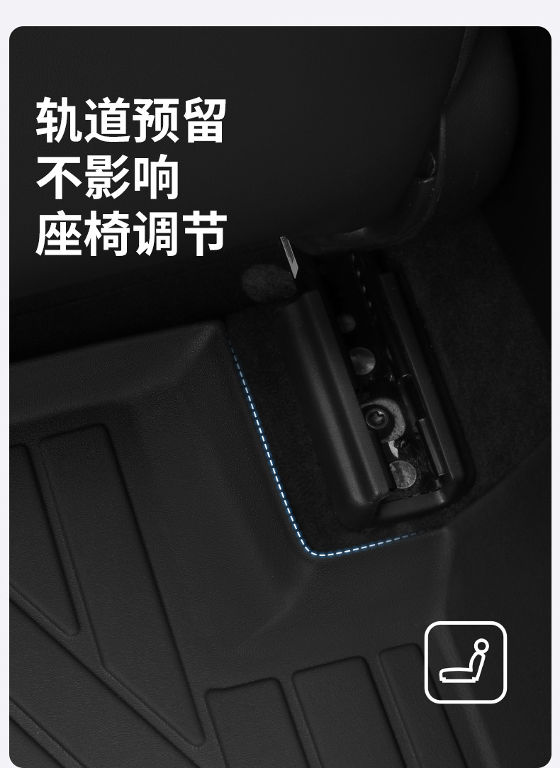TPE Car Floor Mats for Lavida Sagitar Magotan Passat Xingyue L Audi A4