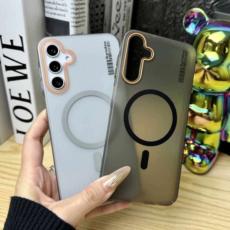 For Samsung A56 Semi-permeable Magnetic Absorbing Mobile Phone Case Skin Feeling Soft Yarn A53 Simple Advanced A36 Hard Shell A06 Protective Case For Samsung A56 Semi-permeable Magnetic Absorbing Mobile Phone Case Skin Feeling Soft Yarn A53 Simple Advanced A36 Hard Shell A06 Protective Case