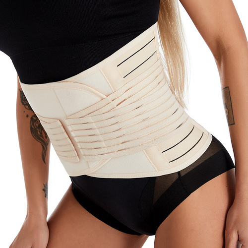 Women's postpartum corset, waist corset, large size sports girdle, body restraint, tight shaping underwear