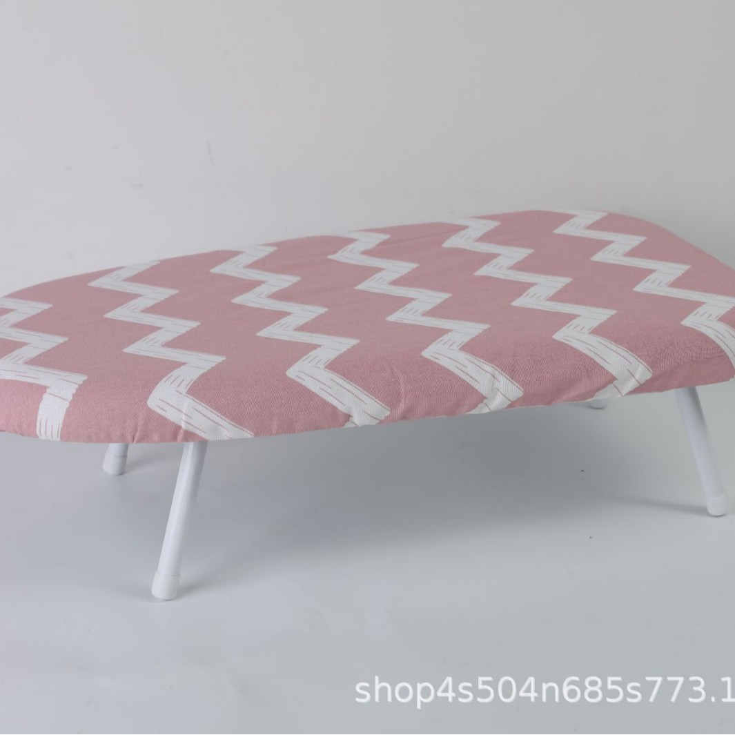 Hogar pequeña tabla de planchar de escritorio dormitorio plegable mini tabla de planchar multifuncional ajustable de alta temperatura portátil