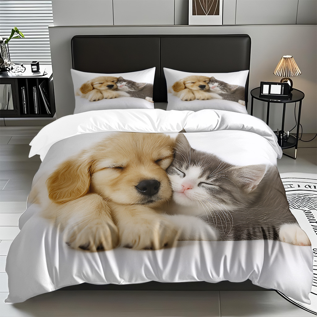 Cute perrito abrasión kit impresión digital pro-piel fabricante textil respirable venta directa soporte TEMU / JIT