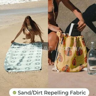 ����վ�¿�2-in-1 convertible beach towel bag�����ЙC��ë����
