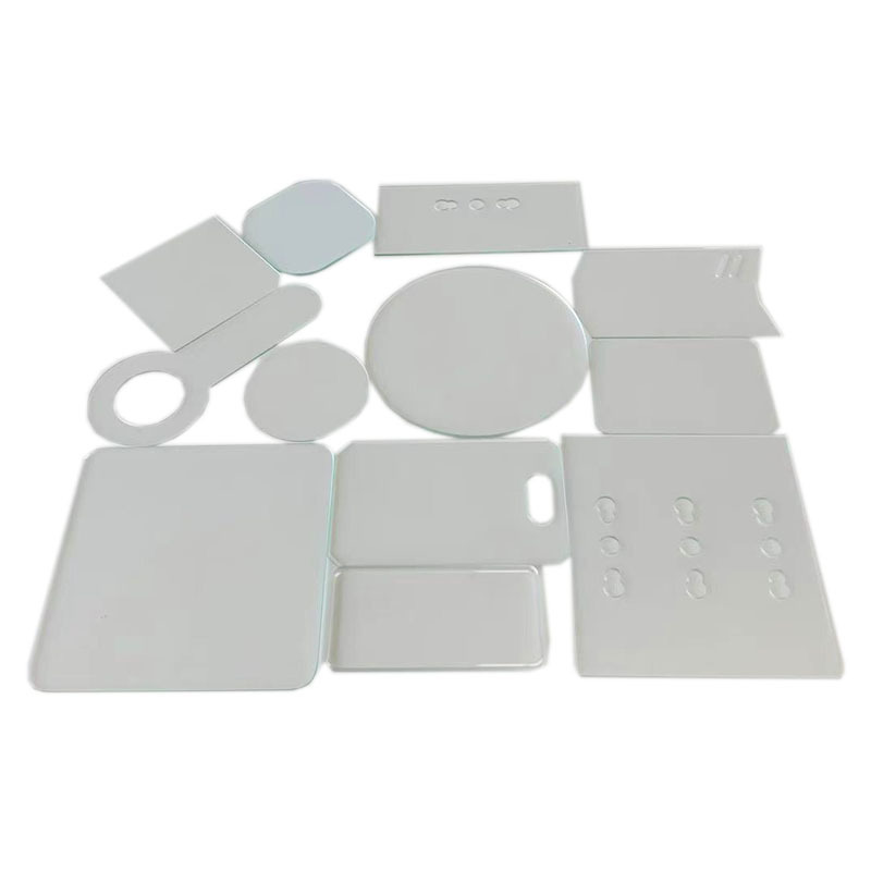 厂家供应 小片钢化玻璃尺寸精准  超白薄片玻璃适用于丝印加工