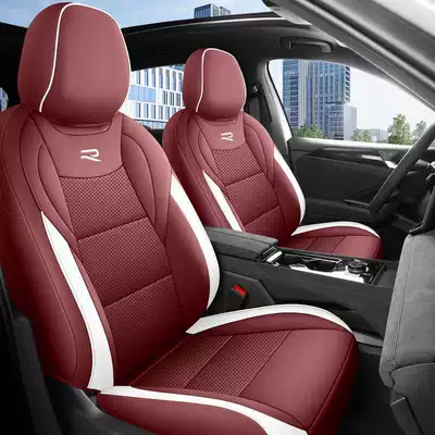 car seat cushions, Modelə uyğun (Original) oturacaq örtükləri - martha-red-standard-edition-note-the-model-year-front-row-fully-covered-rear-row-partially-covered