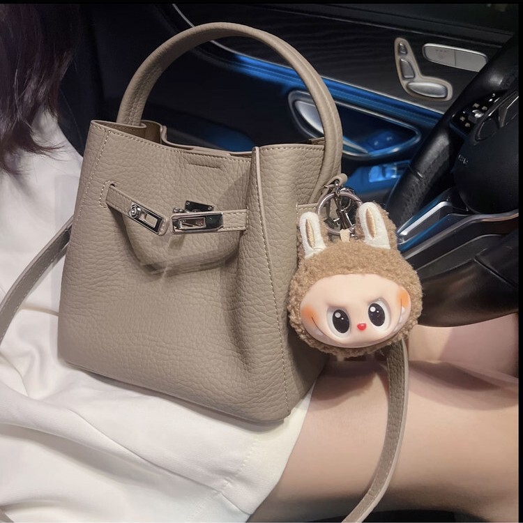 Bucket Bag Kelly Handbag 2025 New Model High-End Commuter Simple Fashion Casual Shoulder Crossbody Bag