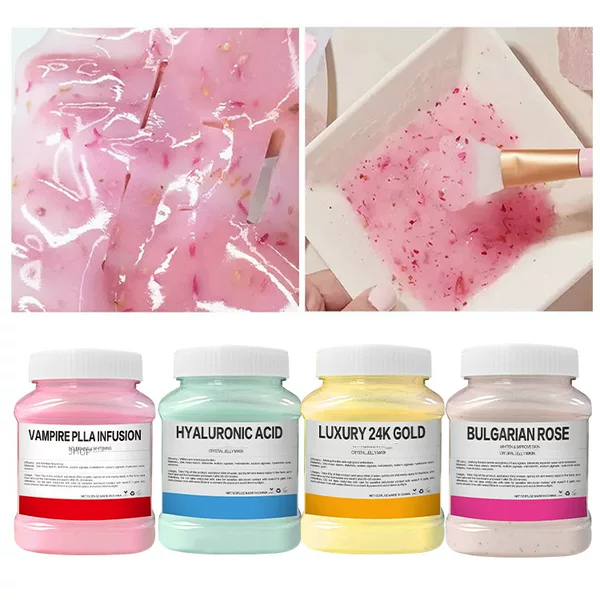 Cross-Border Supply of Export Crystal Powder Jelly Mask Powder Soft Mask Powder Jelly Mask Powder 350g