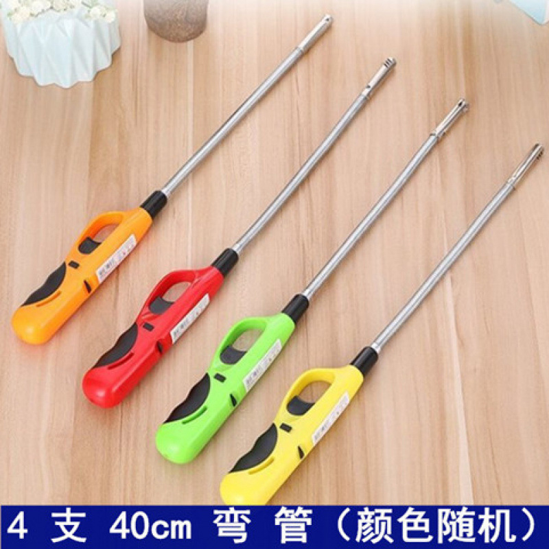 보라색 여분의 긴 40cm 팔꿈치 튜브 4개
