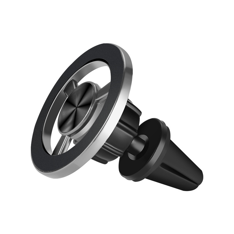 Qìchē – Magsafe Magnetic Car Car phone holder - silver-2-magnetizing-rings