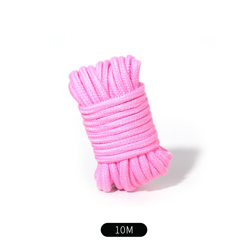Cereza SM serie boca bola cadena de tracción cuerda de algodón cinta de amor mano mano y pie atar mano latigazo de cuero cabeza cubierta máscara image 13