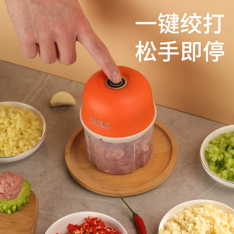Электрический измельчитель чеснока Yangzi, мини-измельчитель для детского питания, маленькая мясорубка, измельчитель чеснока