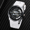 Fashionable silica gel trend quartz watch
