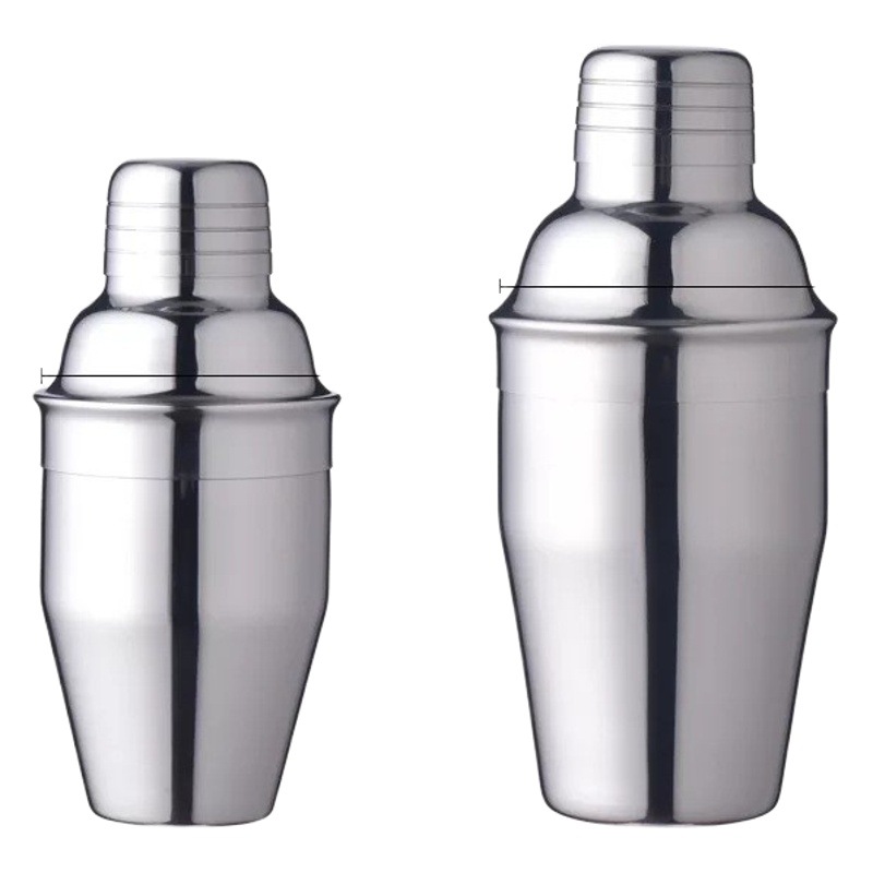 Stainless Steel Cocktail Shaker Shock Glass Bartender Base Wine Cocktail Set Tools Shaker Shaker Shaker