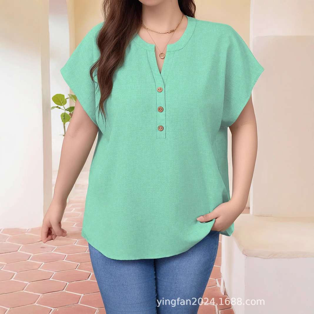 elegant spring summer thin T-shirt for leisure