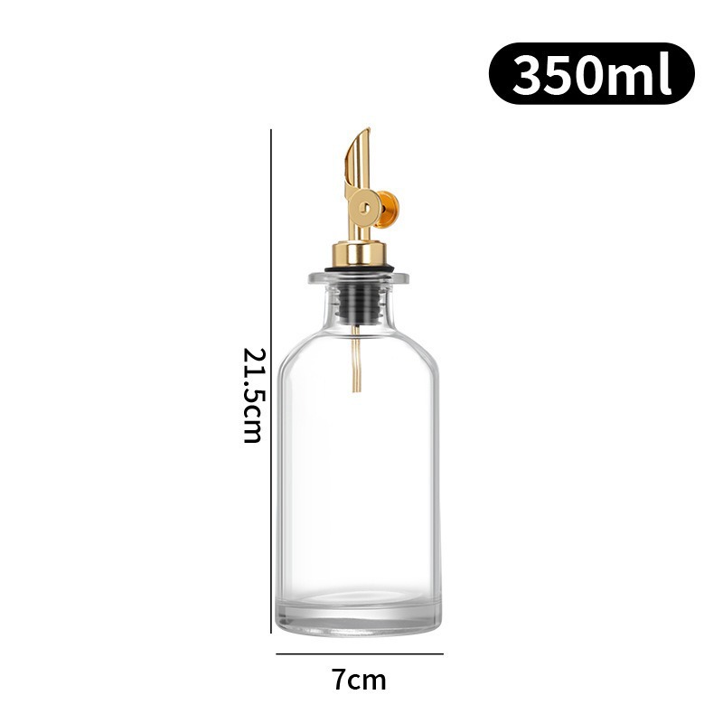 Cilindro 350 ML apertura y cierre automático dorado