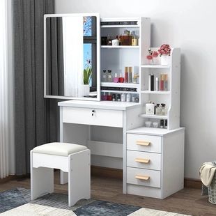 Modern Simple Dressing Table Economical Multi-Functional Dressing Table Internet Celebrity Dressing Table Bedroom Mini Small Apartment Simple