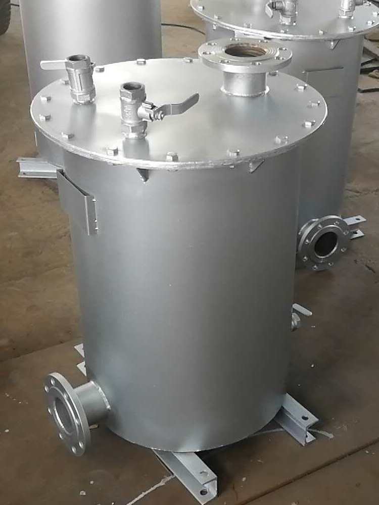 DN40水泵虹吸桶不锈钢真空引水罐铸钢耐酸碱化工提升罐负压自吸罐