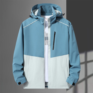 2025 New Spring and Autumn Jackets Men's and Women's Jackets Windbreakers Outdoor Windproof and Waterproof Trendy Jackets 889