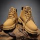 2023 new autumn high-top Martin boots men's shoes rhubarb desert overalls shoes British leather boots outdoor waterproof men's boots