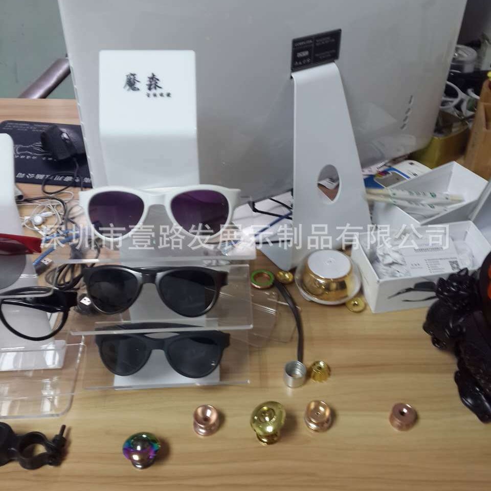 亚克力眼镜展示架  眼镜托架  眼镜灯箱展示架