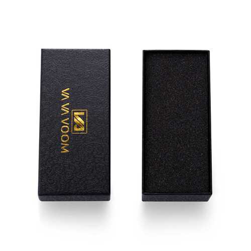 Brand cross-border watch box black long box cardboard box crocodile pattern gift box rectangular watch box