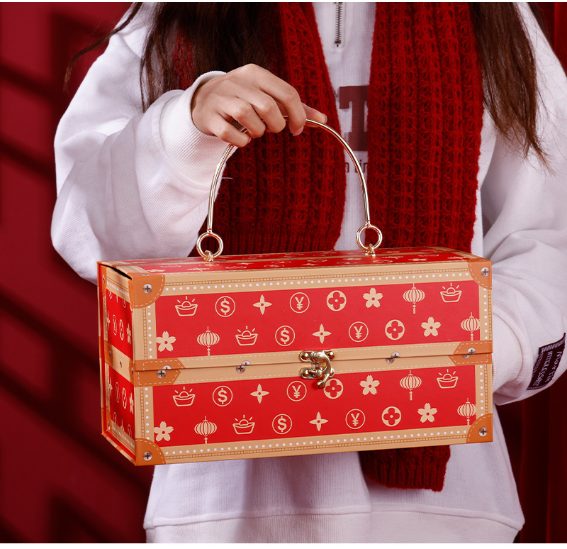 상자 유형: 금속 휴대용 상자 큰 [30*16*16CM]; 사양: 새해 뜨거운