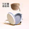 Sunglasses suitable for men and women, small soft heel, glasses solar-powered